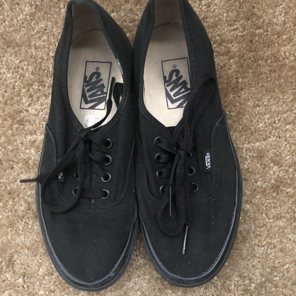 Black Vans